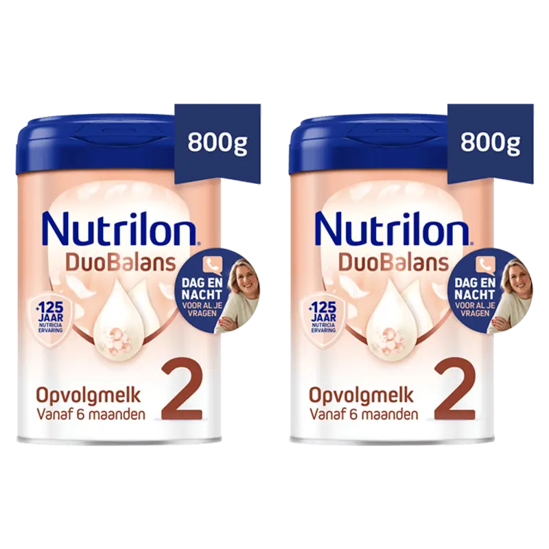Nutrilon Duobalans 2 6 maanden+ 2-pack