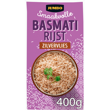 Jumbo Basmatirijst Zilvervlies 400 g