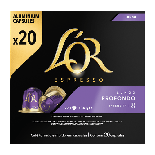 L'Or Lungo Profondo Koffiecups voordeelpak