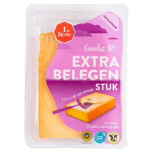 1 de Beste Extra belegen kaas 48+ stuk