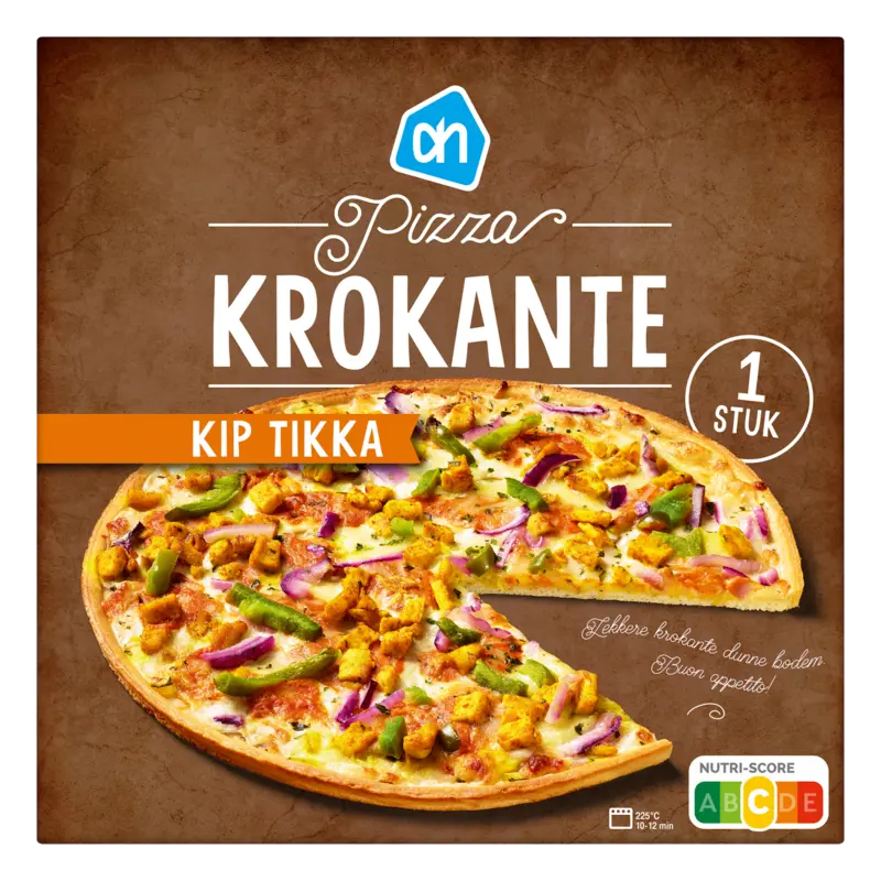 AH Pizza krokante kip tikka