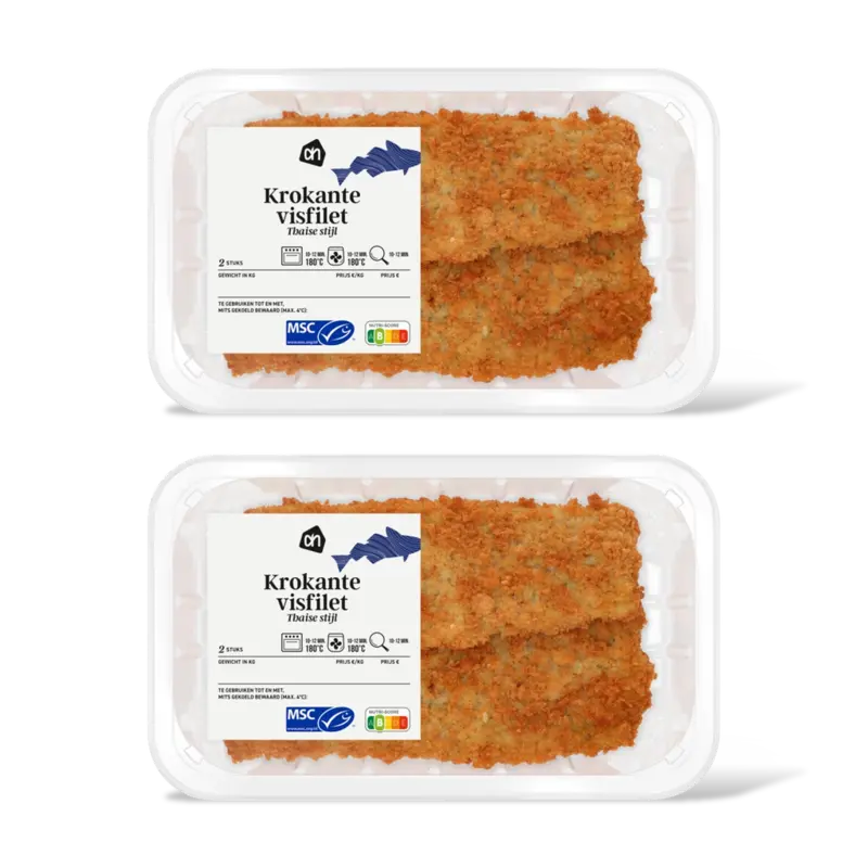AH Krokante visfilet Thaise stijl 2-pack
