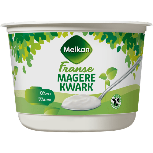 Melkan Milde franse kwark mager