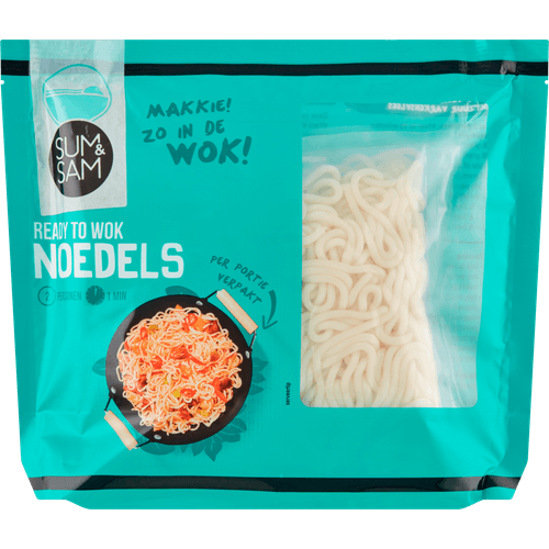 Sum & Sam Woknoedels ready to wok