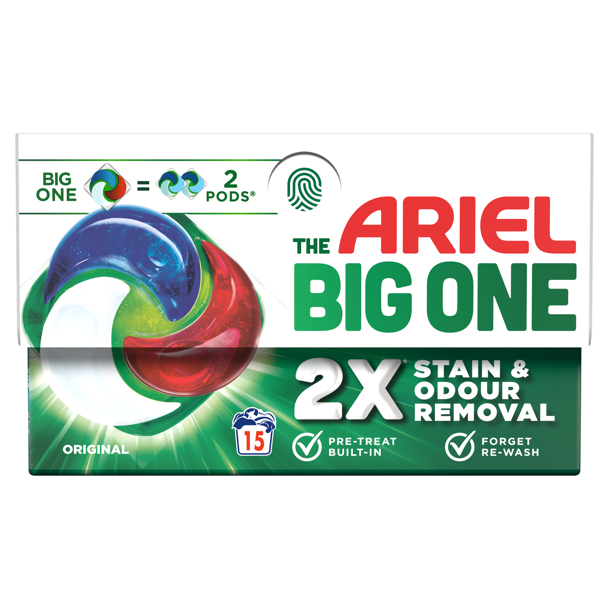Ariel Big One Wasmiddelcapsules 15 stuks