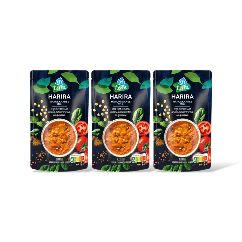 AH Terra Marokkaanse harira soep 3-pack