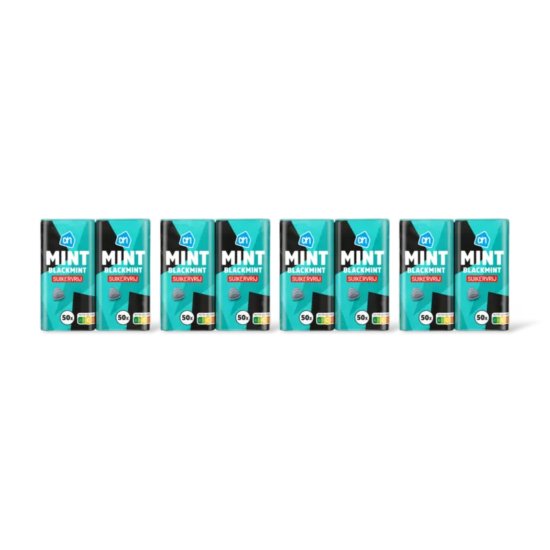 AH Mint blackmint suikervrij 2-pack 4-pack