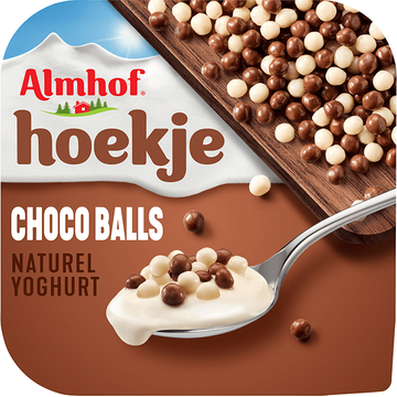 Almhof Hoekje Choco Balls Naturel Yoghurt 150 g