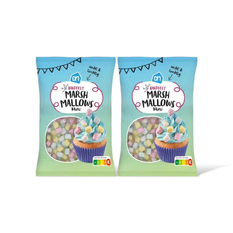 AH Bakfeest marshmallows mini 2-pack
