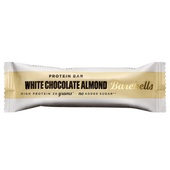 Barebells protein white chocolate almond bar calorierijk en boordevol eiwitten