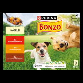 Bonzo hondenvoer gelei rund, kip en lam