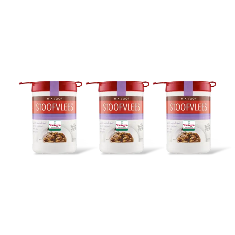 Verstegen Kruidenmix voor stoofvlees 3-pack