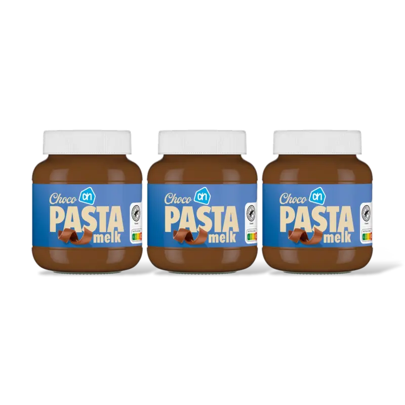 AH Chocoladepasta melk 3-pack