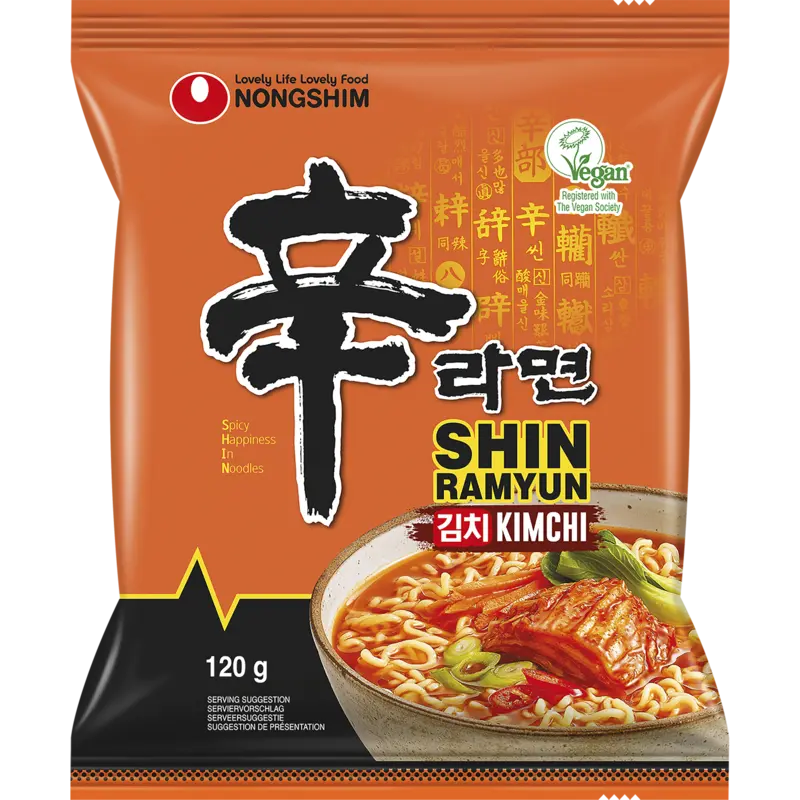 Nongshim Korean kimchi noodles