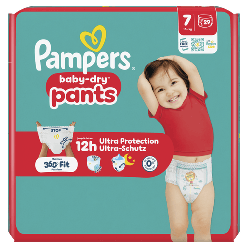Pampers Baby dry pants maat 7
