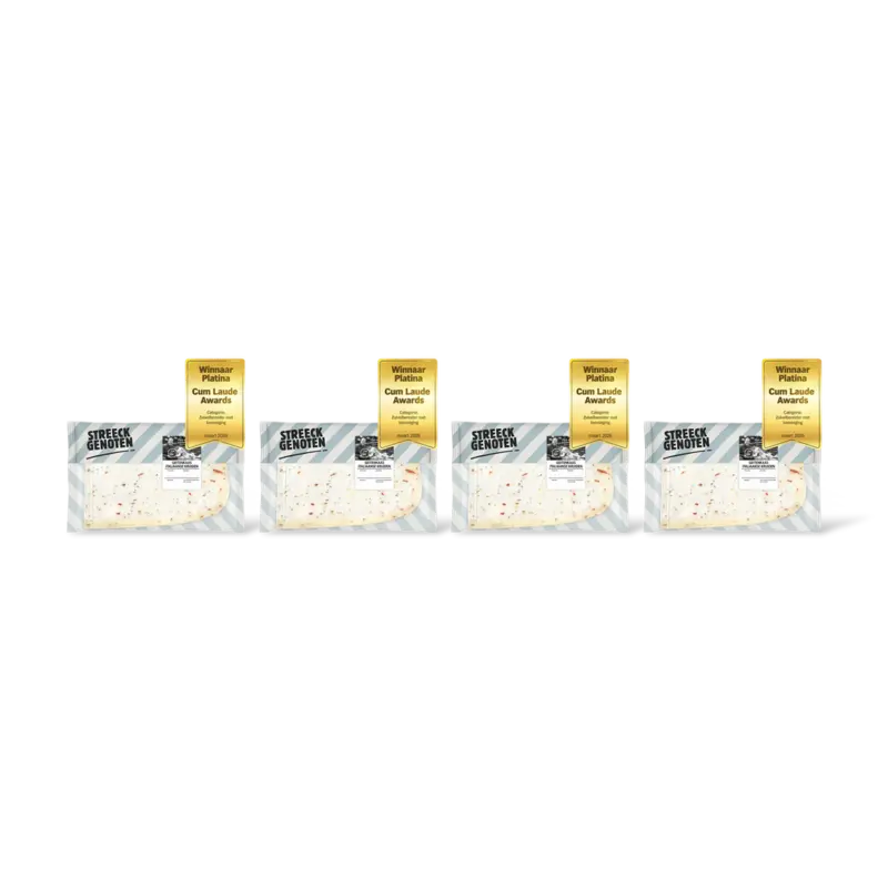 Streeckgenoten Geitenkaas Italiaanse kruiden 4-pack