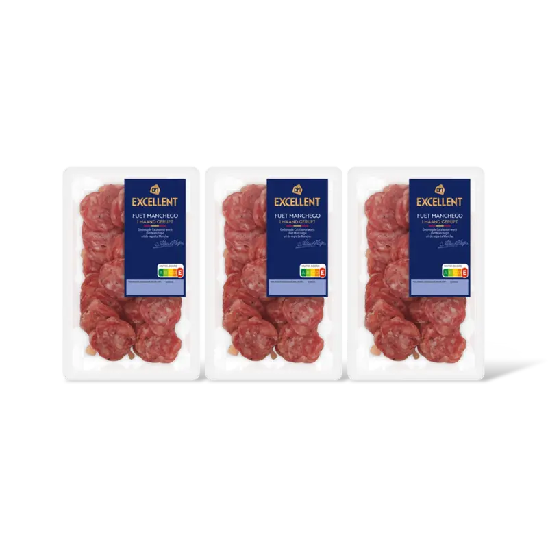 AH Excellent Fuet manchego 3-pack