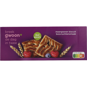 G’woon Meergr Biscuit Bosvruchten