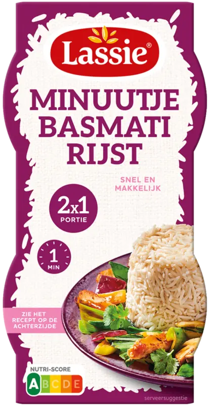 Lassie Basmati rijst minuutje