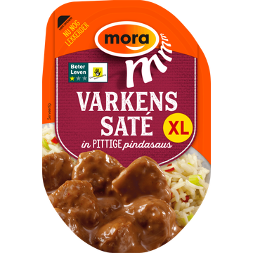 Mora Varkenssaté in Pittige Pindasaus XL 190 g