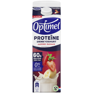 Optimel Drink Protein Aardbei/Banaan