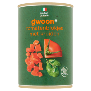 G'woon Tomatenblokjes Kruidig