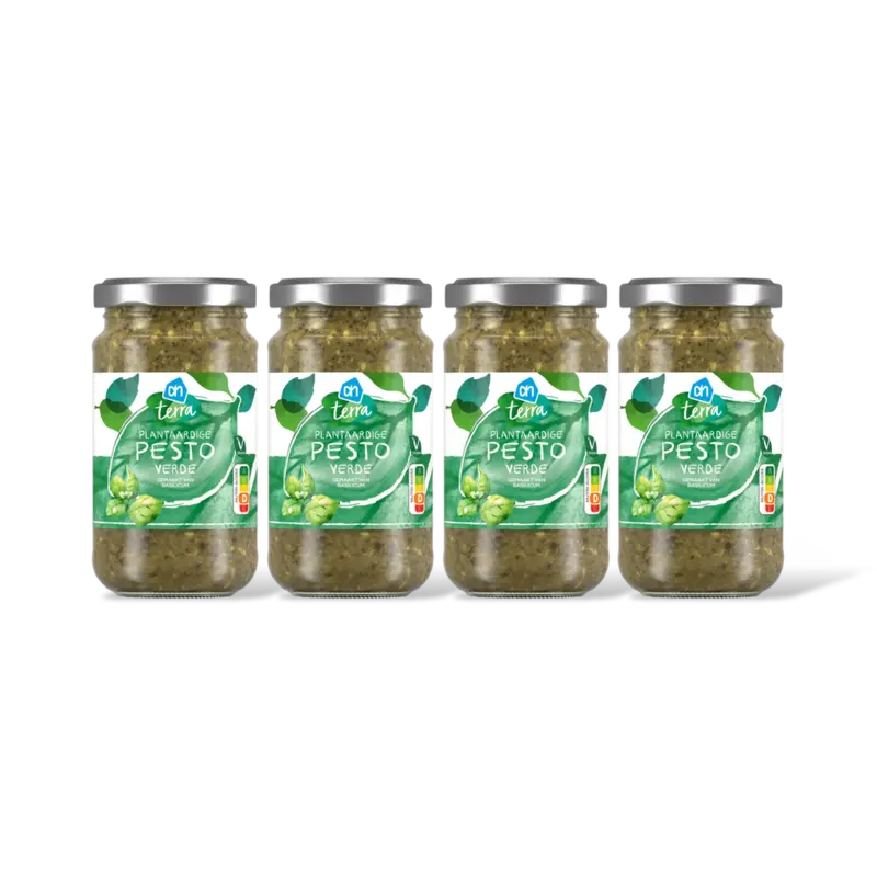 AH Terra Plantaardige pesto verde 4-pack