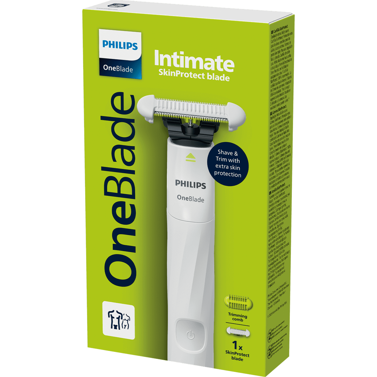 Philips OneBlade Intimate Male Scheerapparaat QP1930/20