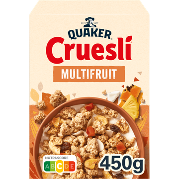 Quaker Cruesli Multifruit Ontbijtgranen 450 gr