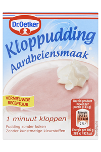 Dr. Oetker Kloppudding Aardbei