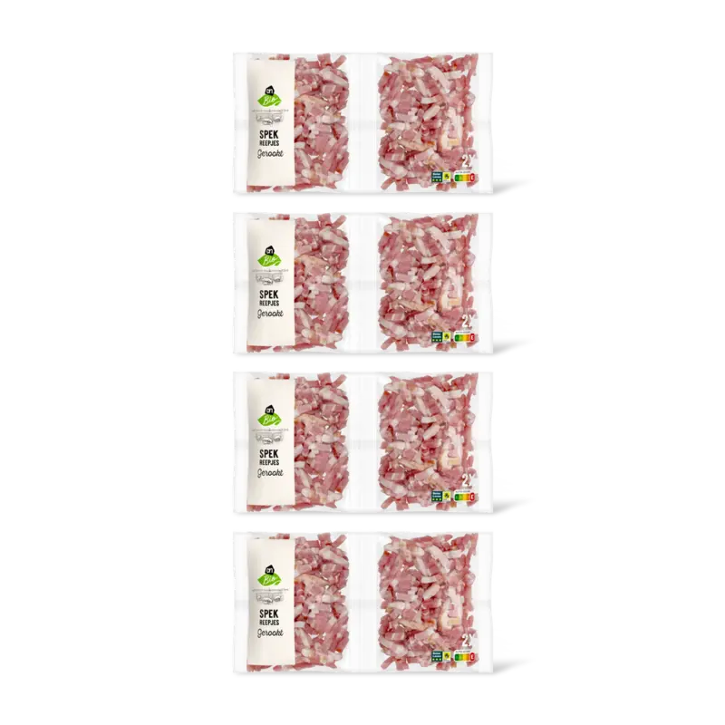 AH Biologisch Spekreepjes gerookt 4-pack
