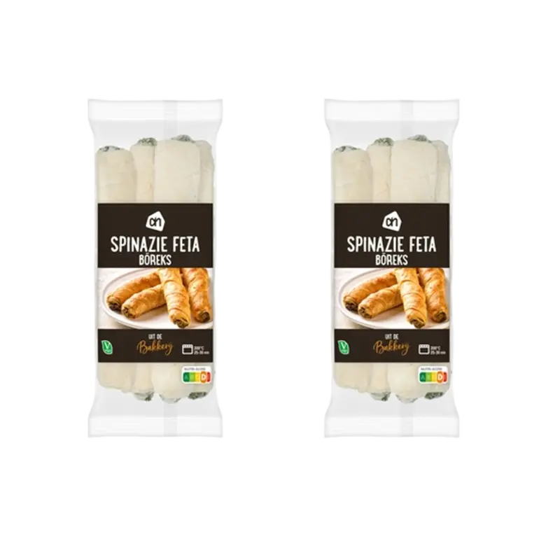 AH Diepvries spinazie feta boreks 2-pack