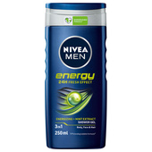 Nivea douchegel energy shower gel 3in1
