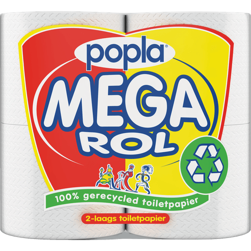 Popla Toiletpapier 2-laags
