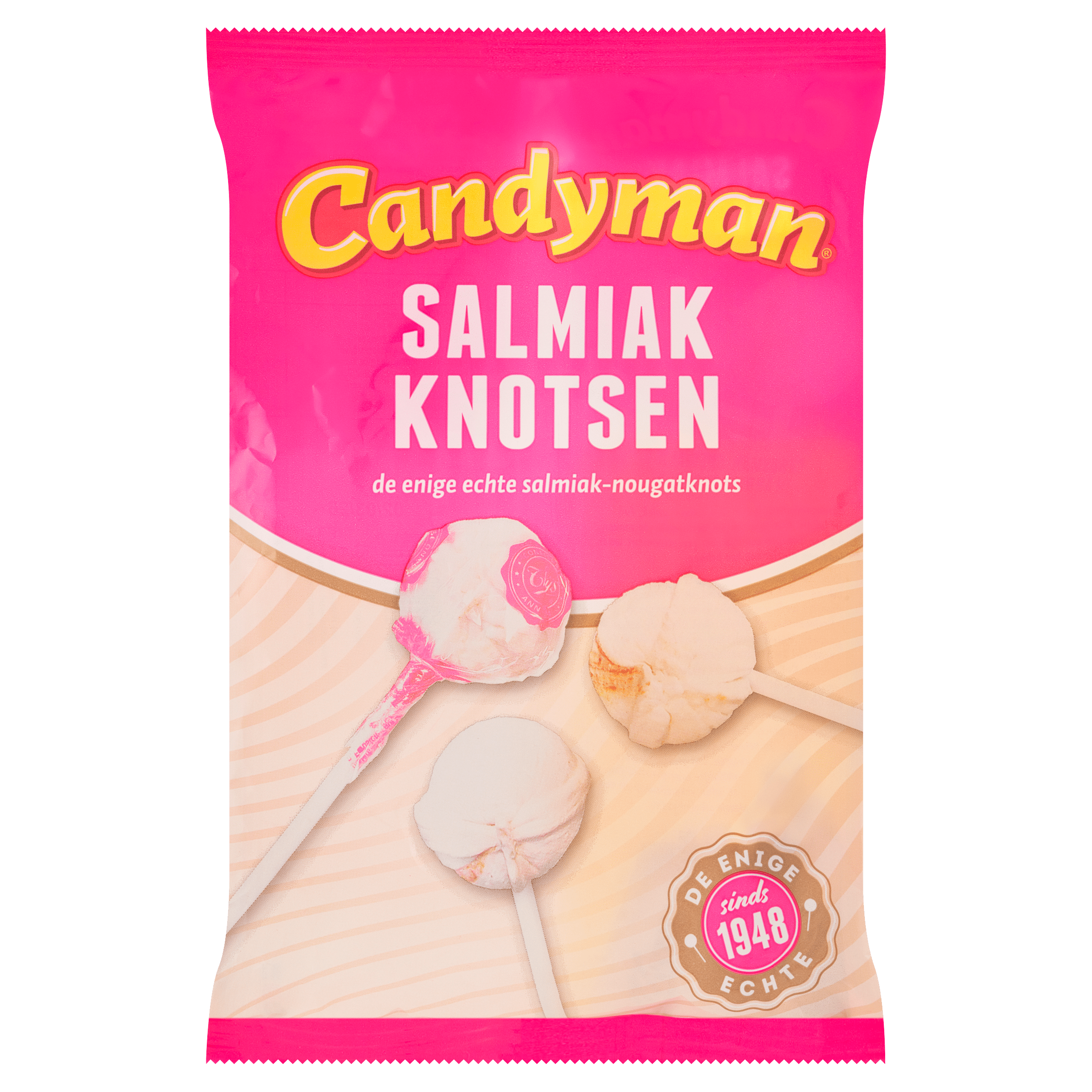 Candyman Salmiak knotsen
