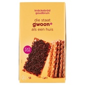 g'woon knäckebröd goudbruin
