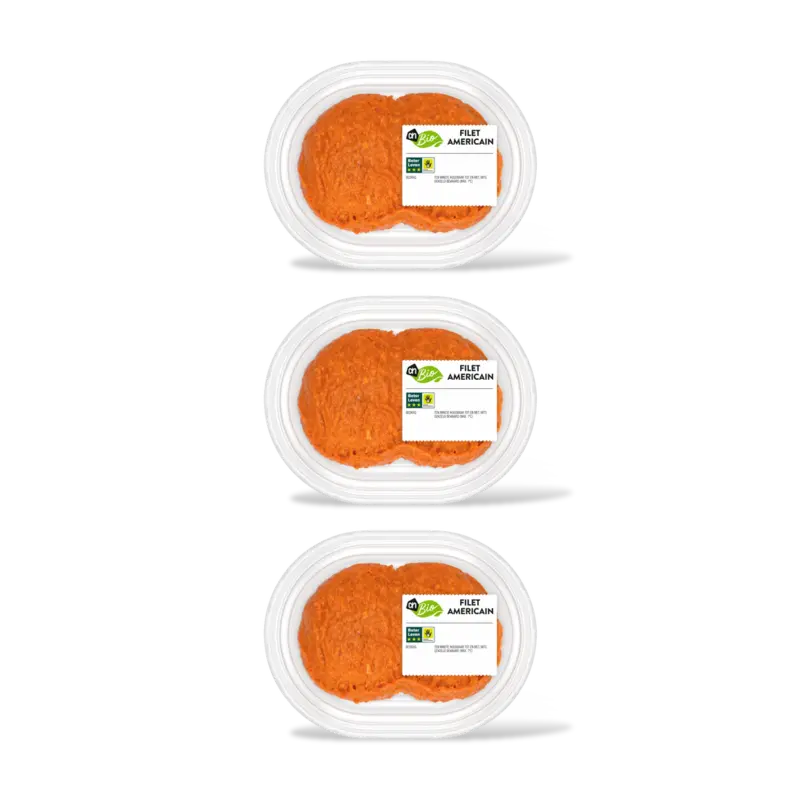 AH Biologisch Filet americain 3-pack