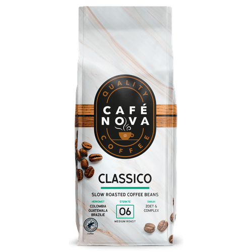 Cafe Nova Koffiebonen slow roasted classico