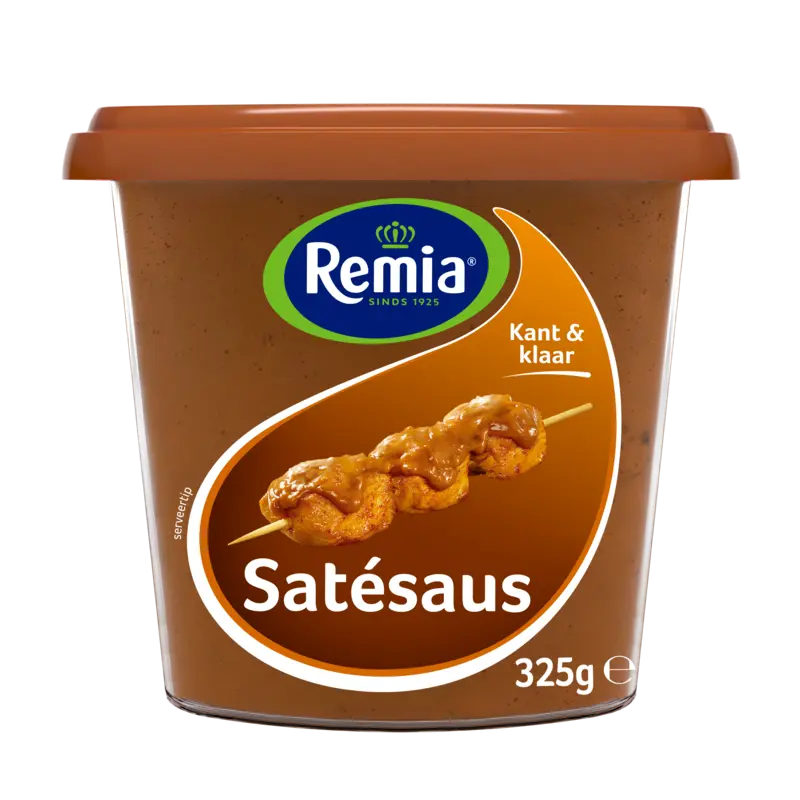 Remia Satésaus kant & klaar