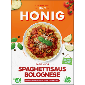 Honig Maaltijdmix voor Spaghettisaus Bolognese 41 g