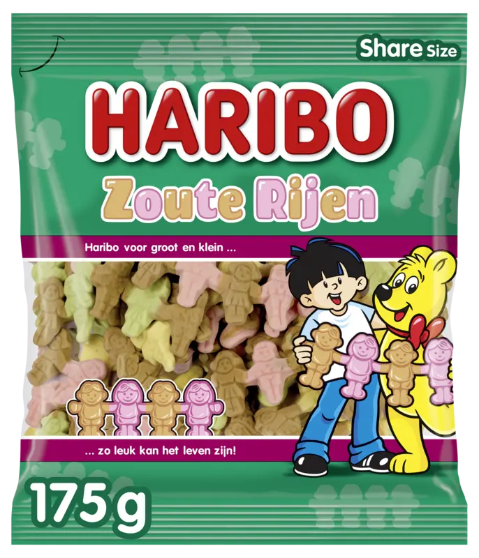 Haribo Zoute rijen