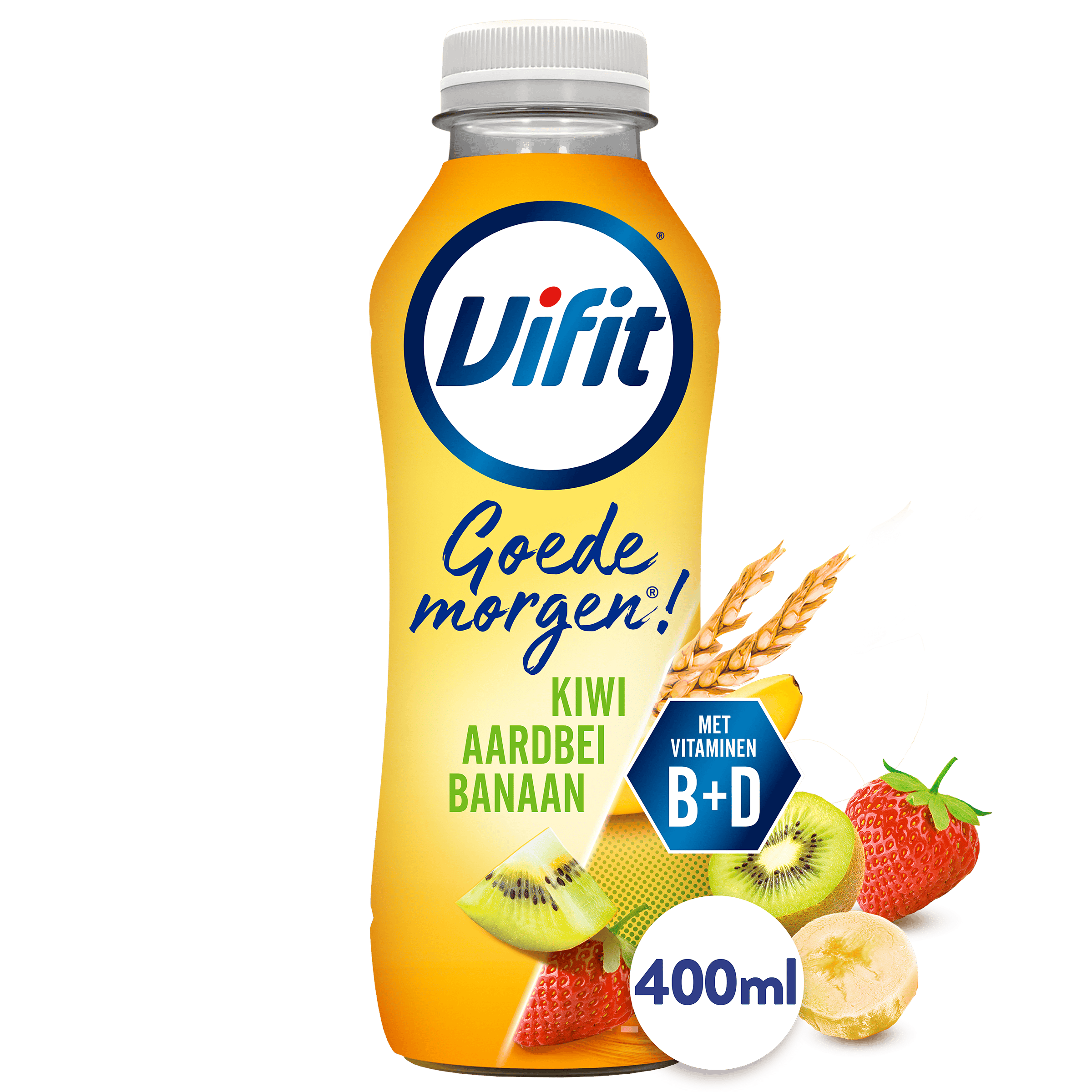 Vifit Goedemorgen drink kiwi aardbei banaan