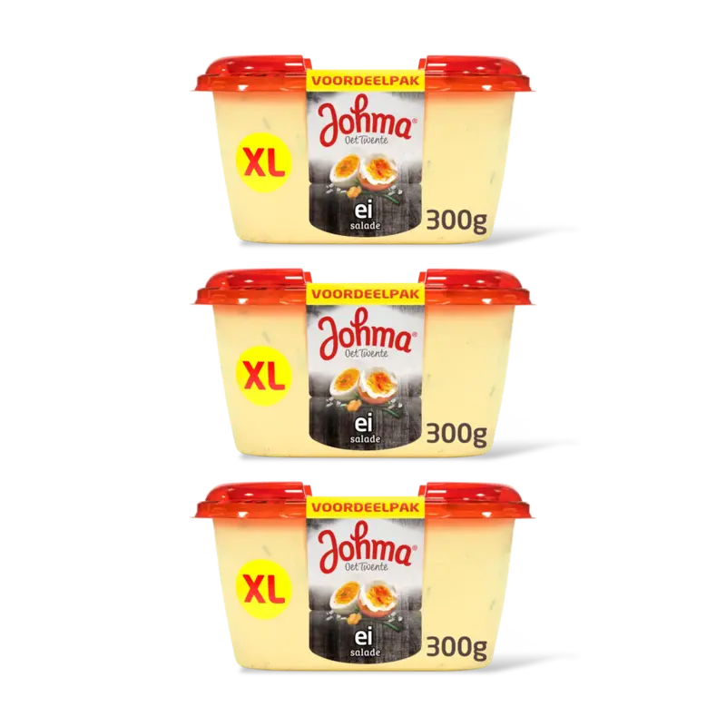 Johma Ei salade XL voordeelpak 3-packb