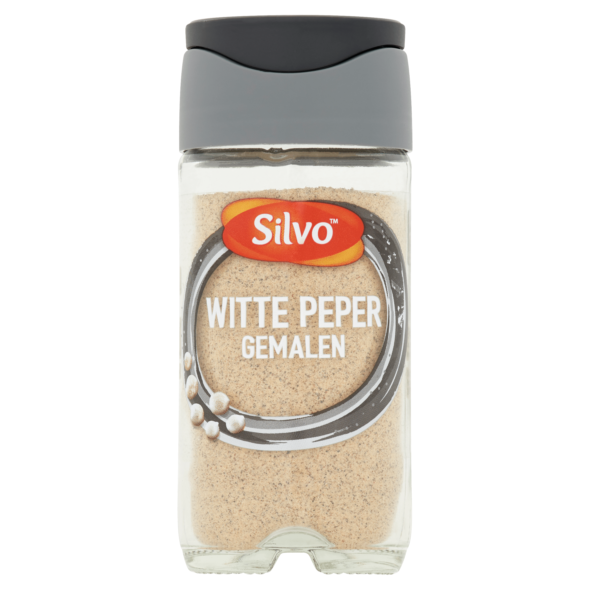 Silvo Peper wit gemalen