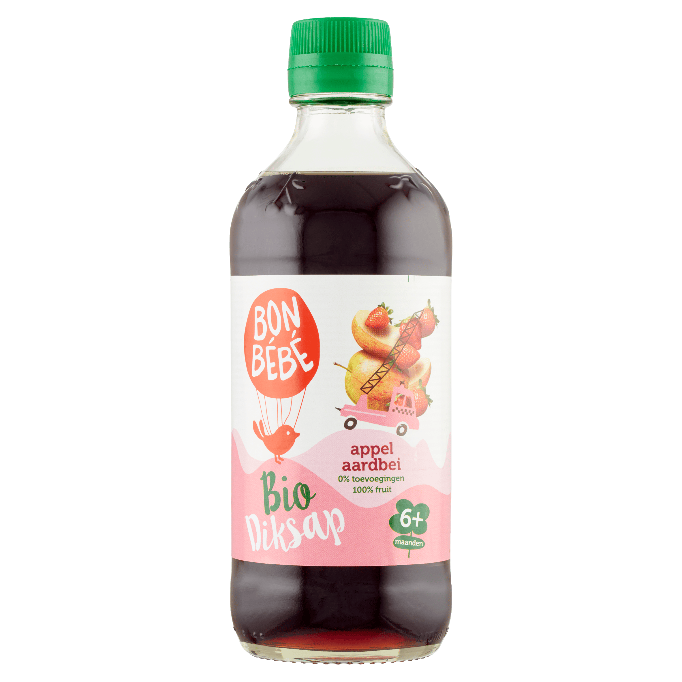 Bonbebe Diksap appel aardbei bio