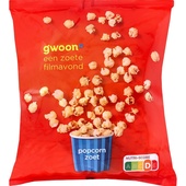 g'woon popcorn zoet