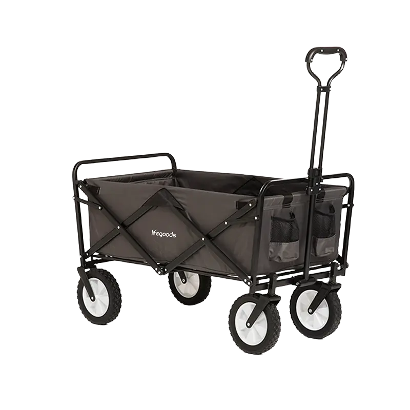 Lifegoods Foldable wagon 70 KG - Grey