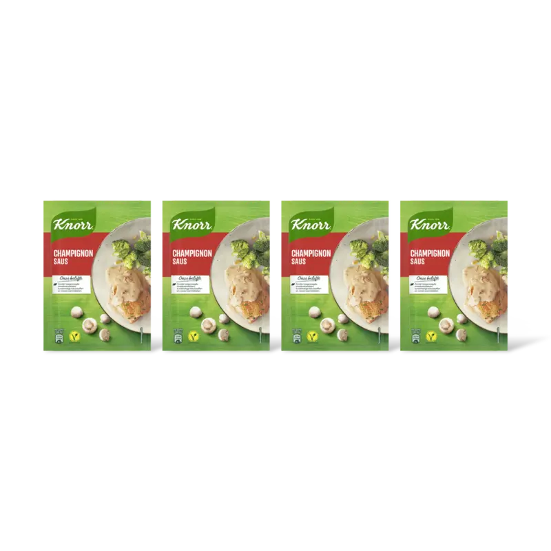 Knorr Champignonsaus 4-pack