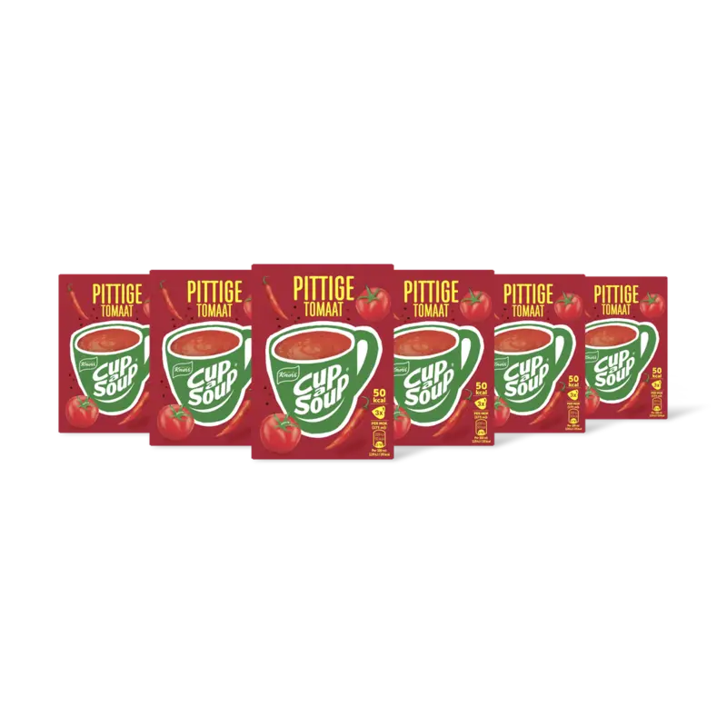 Knorr Cup-a-soup pittige tomaat 6-pack