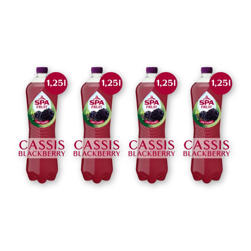 Spa Fruit cassis blackberry 4-pack